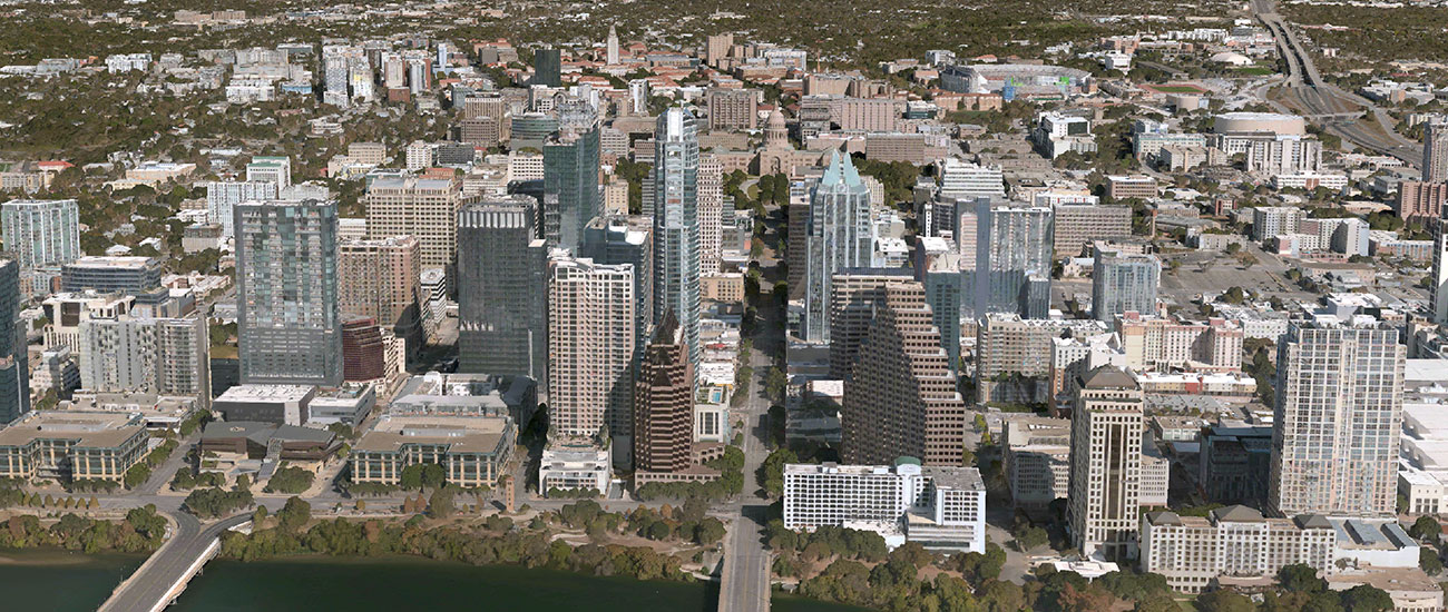 3D Model of Austin, Texas