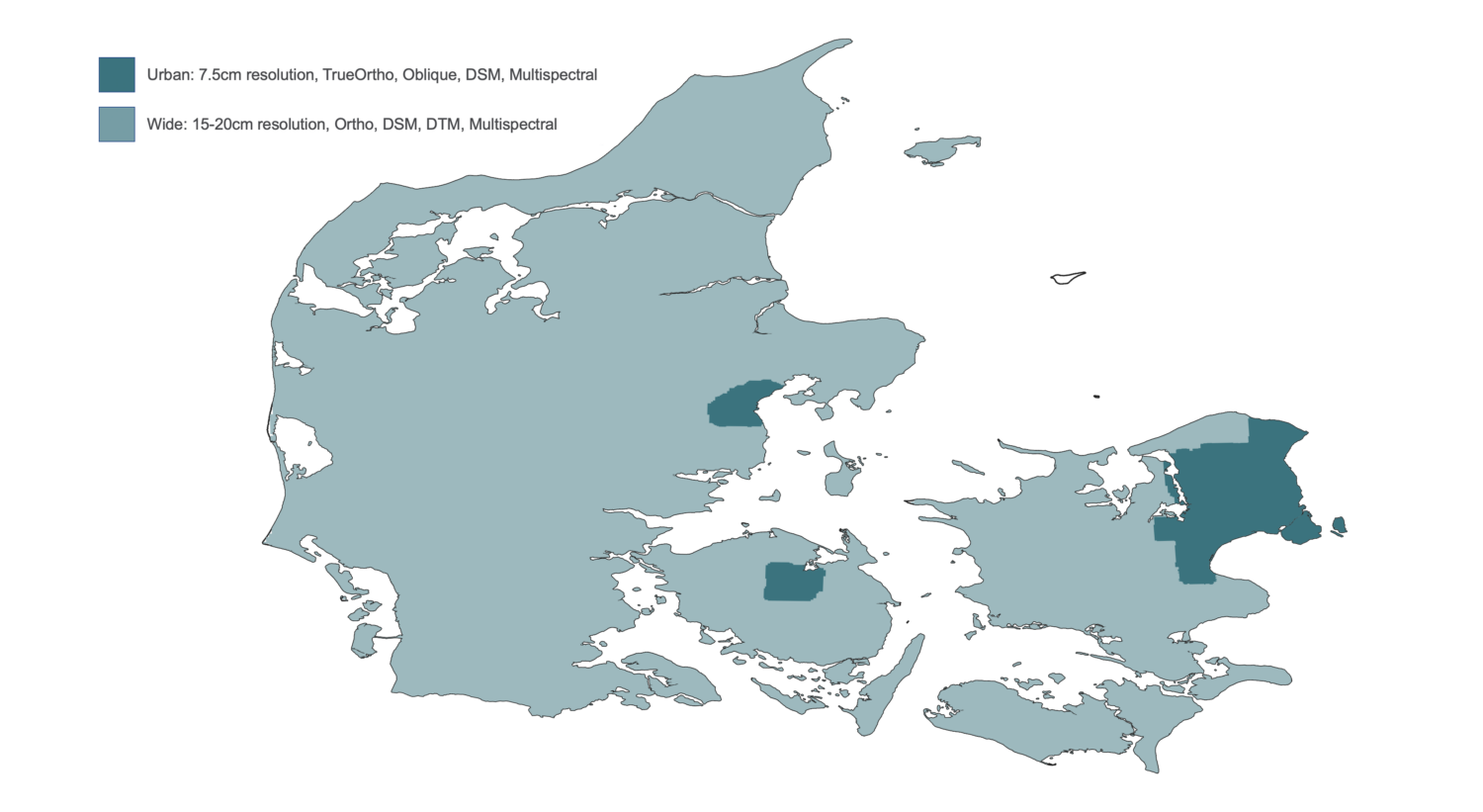 Aerial Imagery & Elevation Data of Denmark | Vexcel
