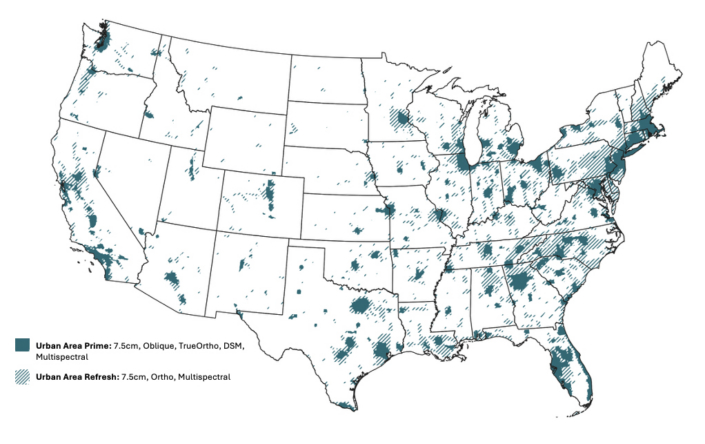 US Collection Plan Coverage Maps Vexcel 2026 UrbanArea Collection Plan 705x444 